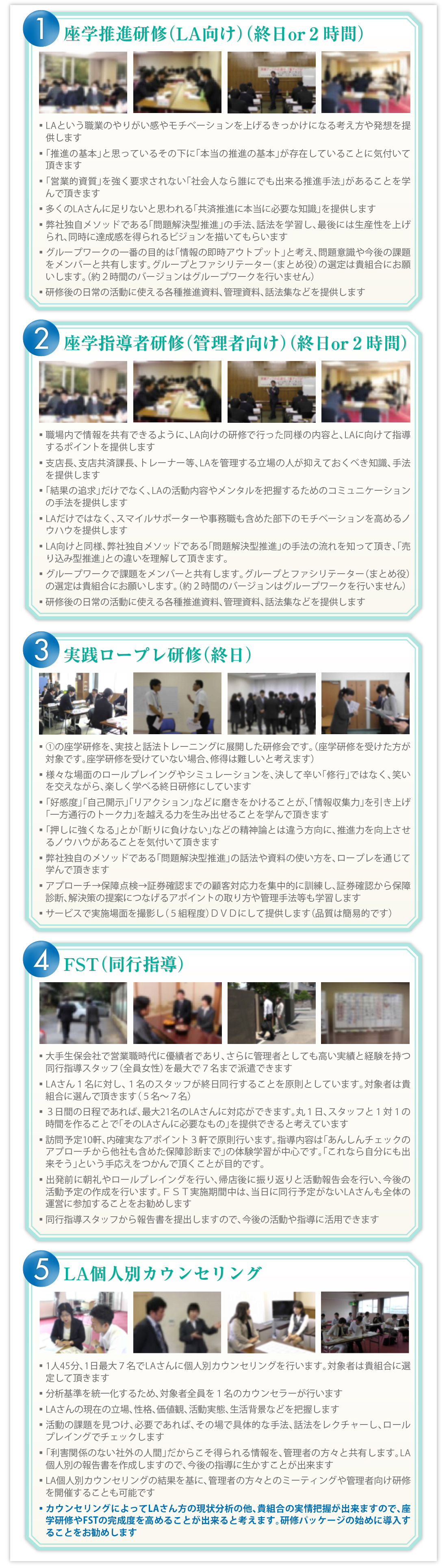 共済推進研修プログラム